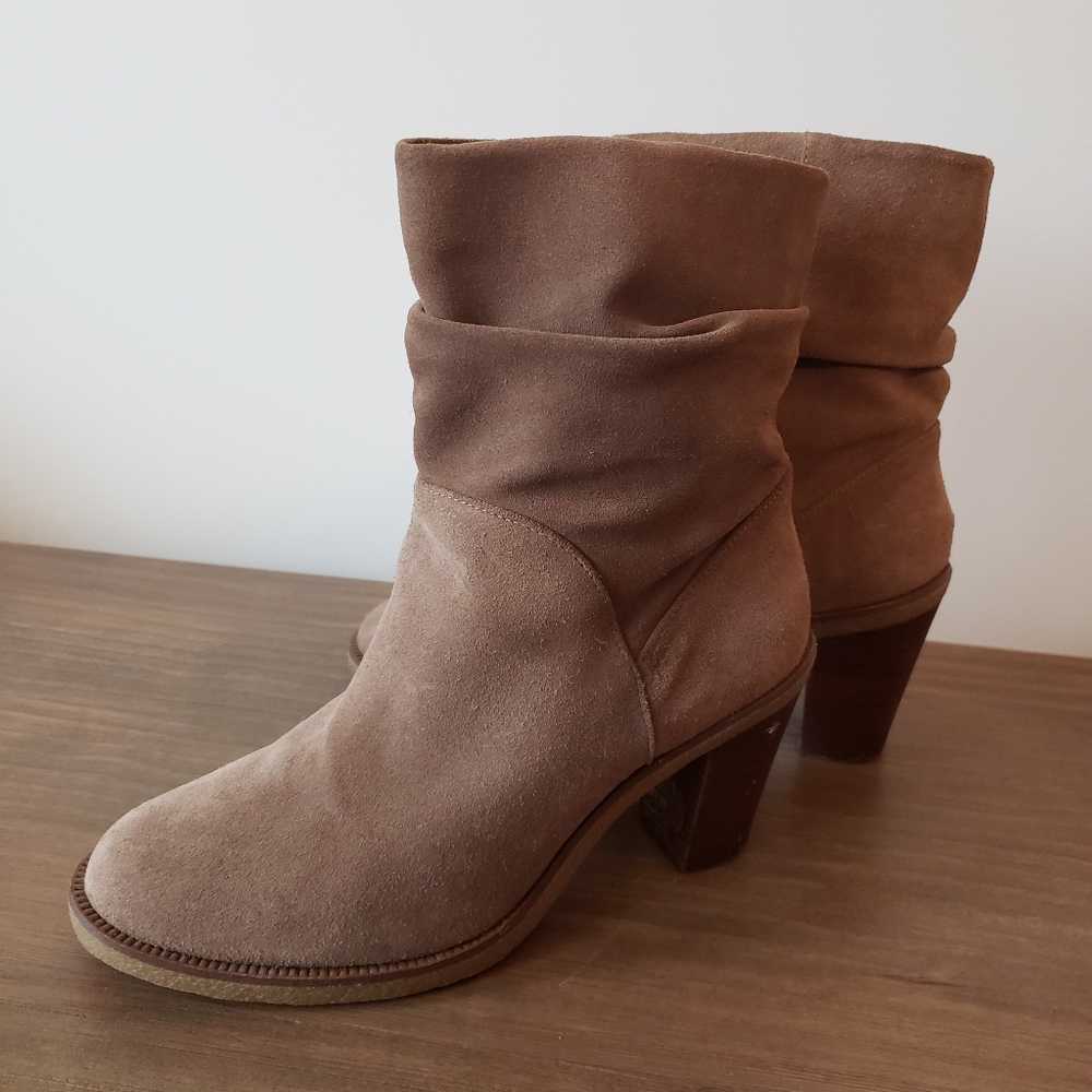 Tan boots
